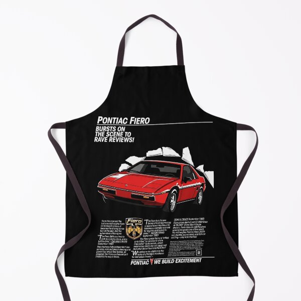 Item preview, 1984 Pontiac Fiero 2M4 – Retro Burst Scene Vintage Ad Poster designed and sold by Stinky Lincy's Apparel Company.