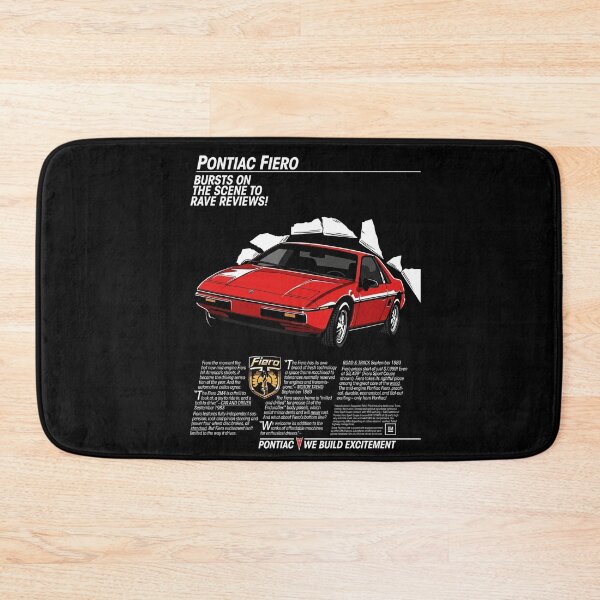 Item preview, 1984 Pontiac Fiero 2M4 – Retro Burst Scene Vintage Ad Poster designed and sold by Stinky Lincy's Apparel Company.