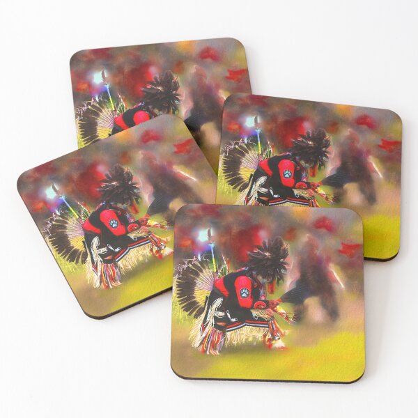 Item preview, Calling on History at the Powwow designed and sold by Wayne King.