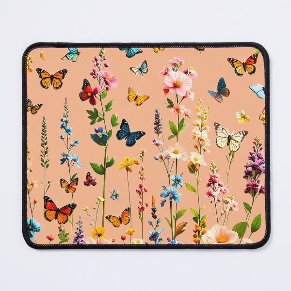 Item preview, colourful Flowers and butterflies designed and sold by Creative Visualize.