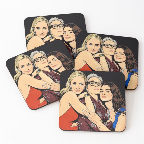 Item preview, Anne Hathaway, Emily Blunt and Meryl Streep from The Devil Wears Prada 2 (fan art) designed and sold by PopCultureAndStuff.