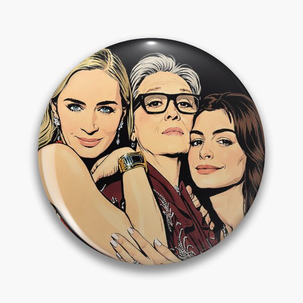 Item preview, Anne Hathaway, Emily Blunt and Meryl Streep from The Devil Wears Prada 2 (fan art) designed and sold by PopCultureAndStuff.