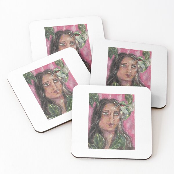 Item preview, Hummingbird Portrait designed and sold by shannonsketchs.
