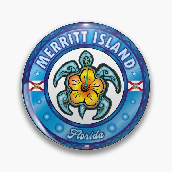 Item preview, Merritt Island Florida sea turtle hibiscus designed and sold by studioss76.