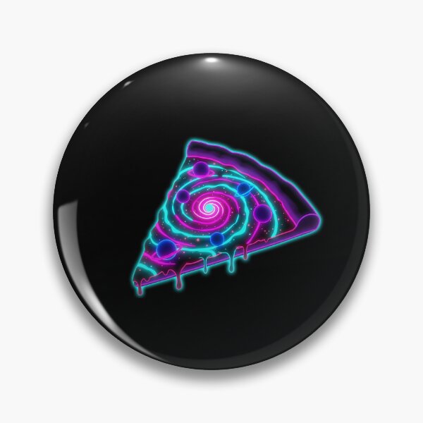 Item preview, Cosmic Pizza Slice - Galactic Cheese Spiral Space Art designed and sold by powersunlight.