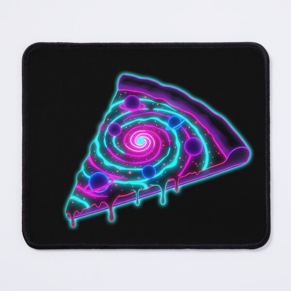 Item preview, Cosmic Pizza Slice - Galactic Cheese Spiral Space Art designed and sold by powersunlight.