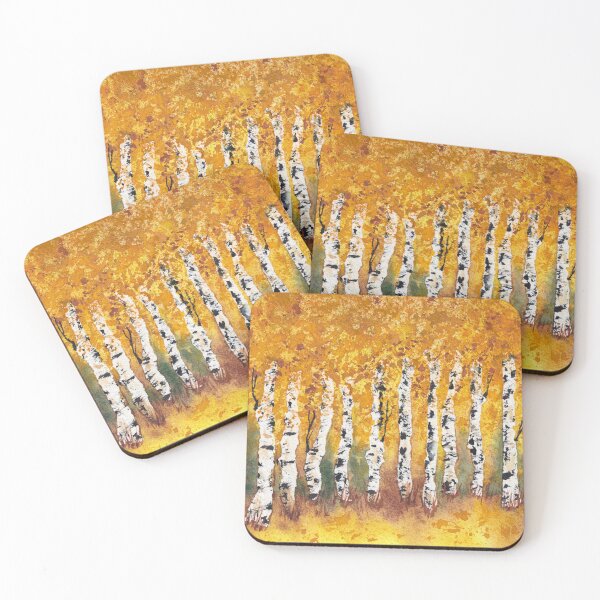 Item preview, Grove of Golden Aspens designed and sold by The Elderberry Blossom.