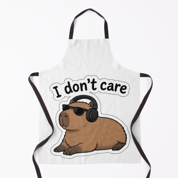 Item preview, Capybara - I don't care designed and sold by Nyx-Styx.