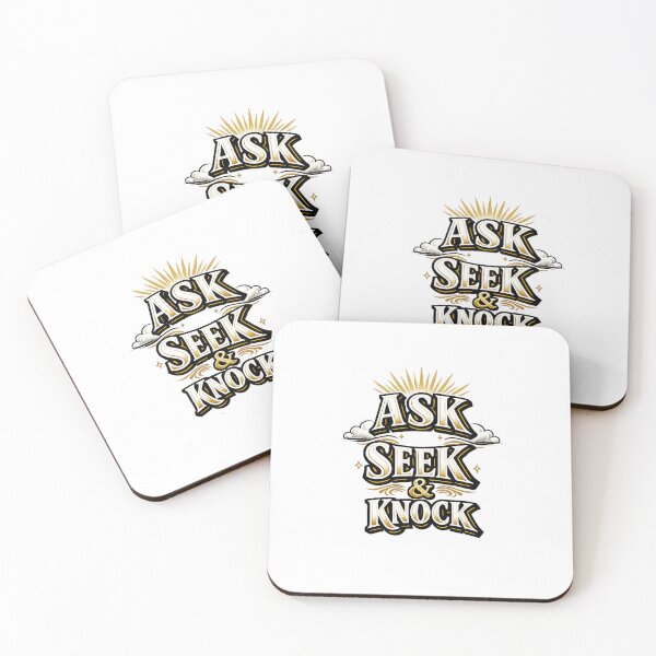 Item preview, Ask Seek Knock designed and sold by therodion.