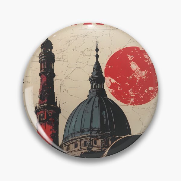 Item preview, Berlin Cathedral Retro Japanese Travel Poster with Anime Girl – Berlin Germany designed and sold by JacksoonLester.