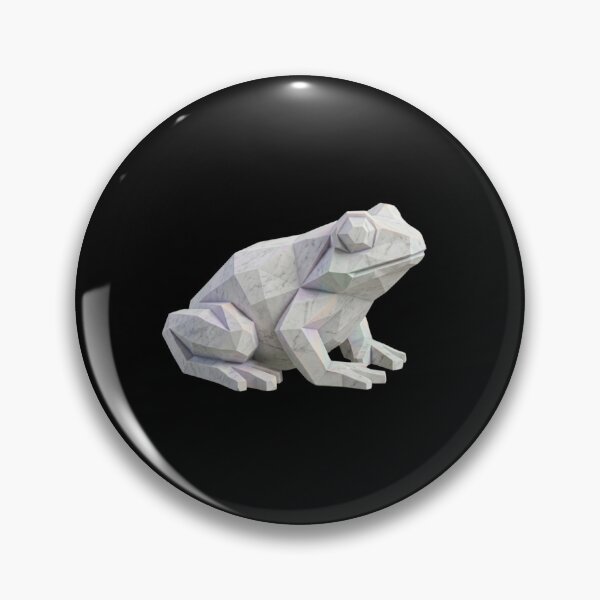 Item preview, Premium White Marble Frog – Stylish Sticker for Laptop Users designed and sold by bsbd-action.