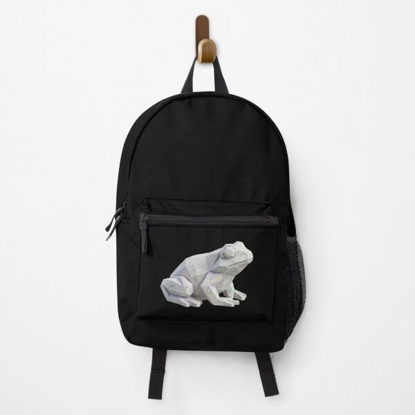 Item preview, Premium White Marble Frog – Stylish Sticker for Laptop Users designed and sold by bsbd-action.