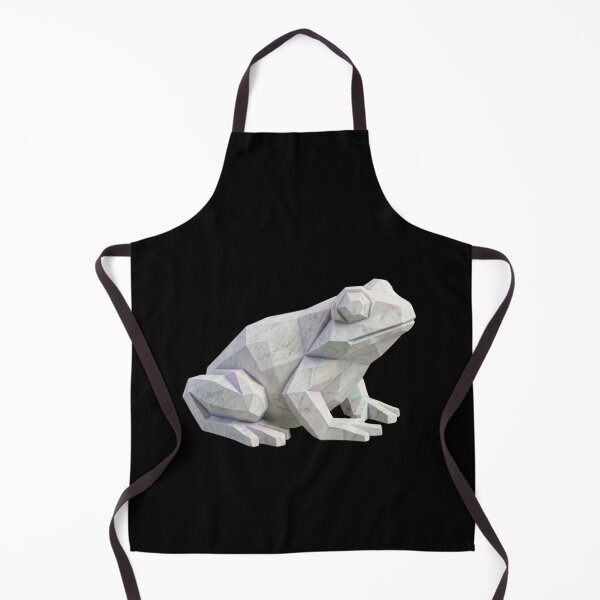 Item preview, Premium White Marble Frog – Stylish Sticker for Laptop Users designed and sold by bsbd-action.