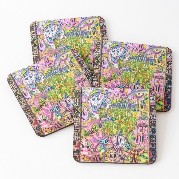 Item preview, Trippy Elephants designed and sold by TheWeirdness.