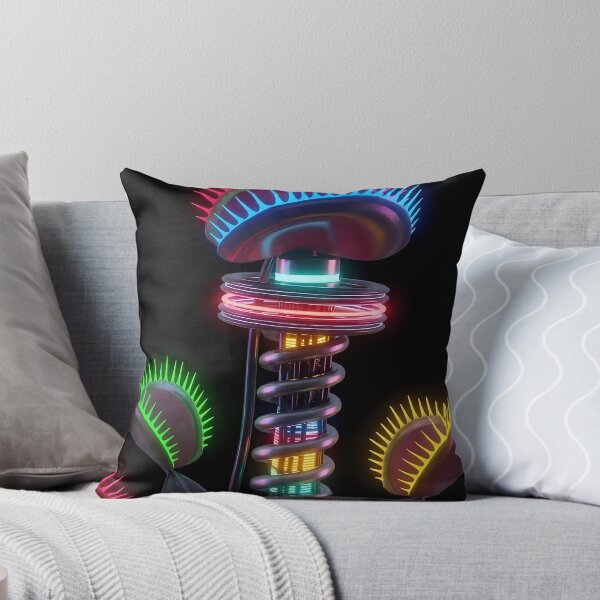 Item preview, Neon Cyber Venus Flytrap Mechanical Garden designed and sold by powersunlight.