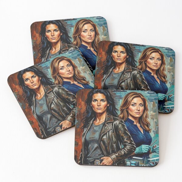 Item preview, Boston’s Finest: Rizzoli & Isles Oil Painting designed and sold by Art's Diner.