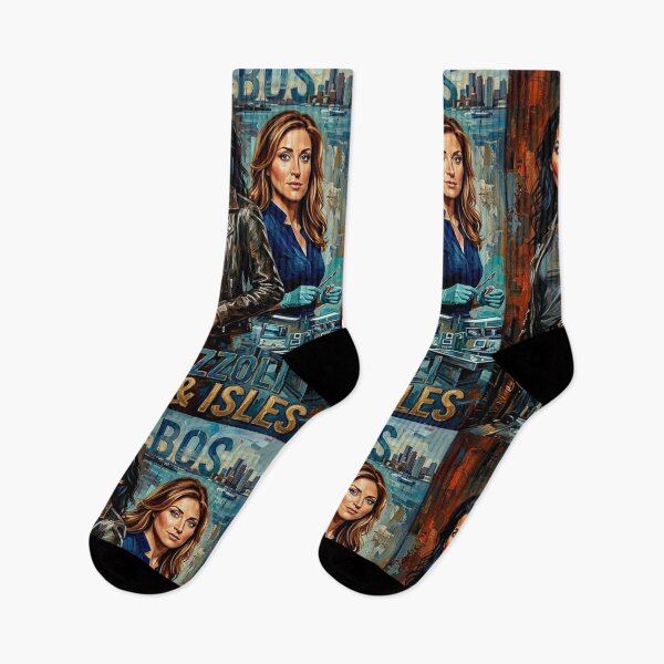 Item preview, Boston’s Finest: Rizzoli & Isles Oil Painting designed and sold by Art's Diner.