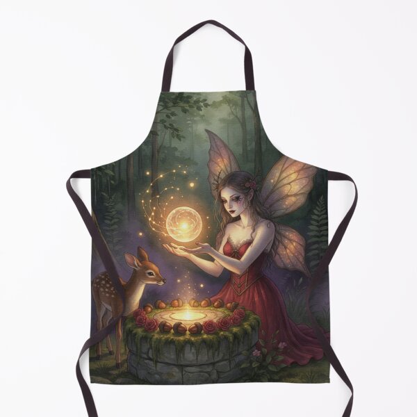 Item preview, Forest Fairy Creating Golden Light designed and sold by SabraDD.