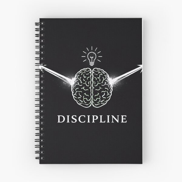 Item preview, Minimal Discipline Brain Design – Clean Focus Mindset Shirt designed and sold by HB7-production.