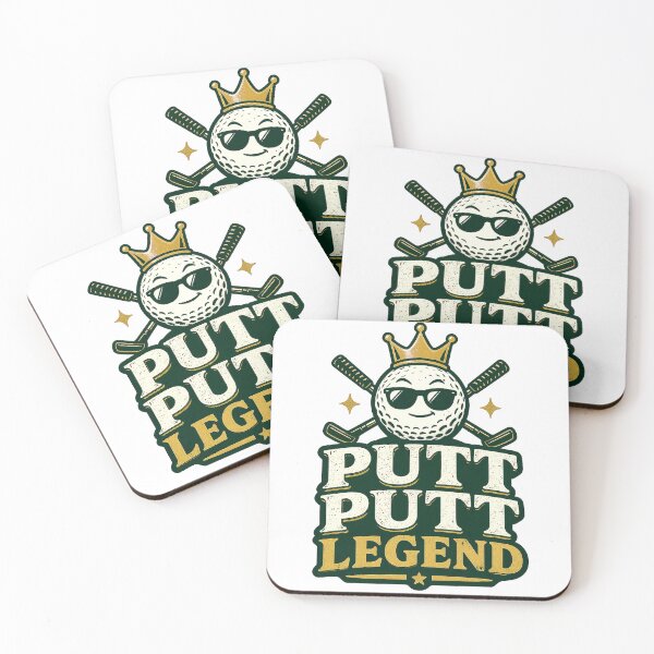 Item preview, Putt Putt Legend Vintage Golf Design designed and sold by EastEndTownie.