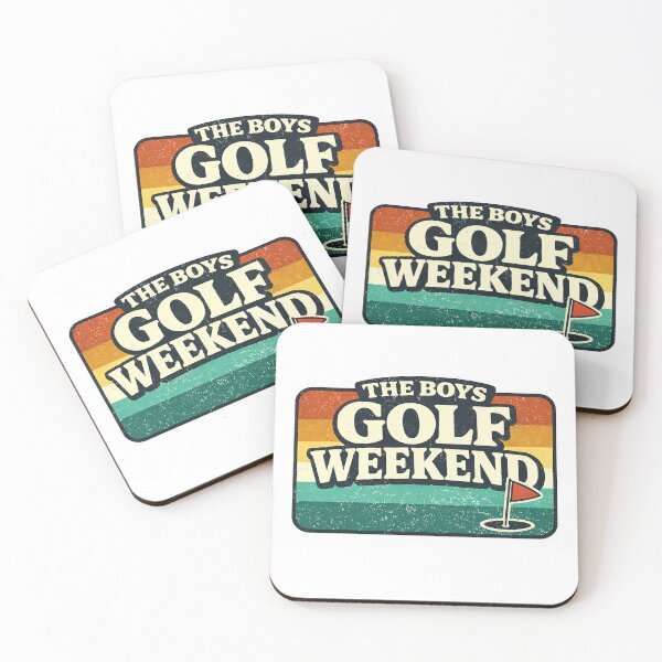 Item preview, The Boys Golf Weekend Retro Design designed and sold by EastEndTownie.