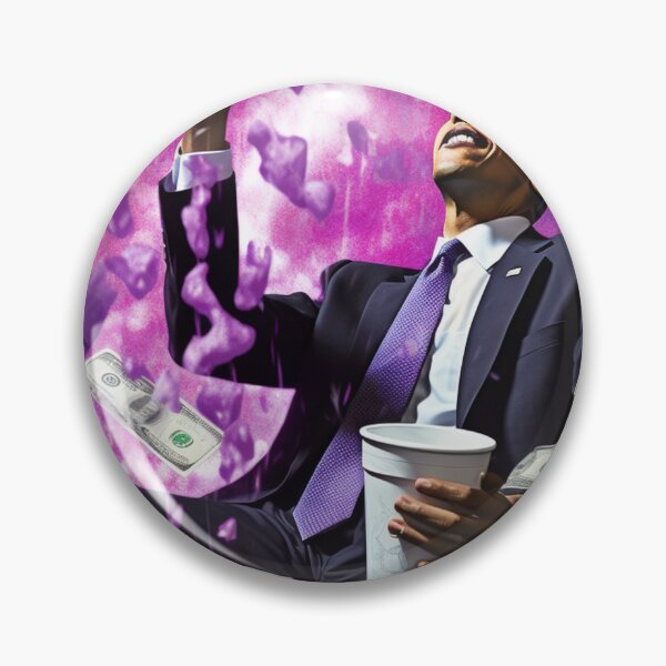 Item preview, Obama2 Cinematic Purple Splash designed and sold by WockWave.