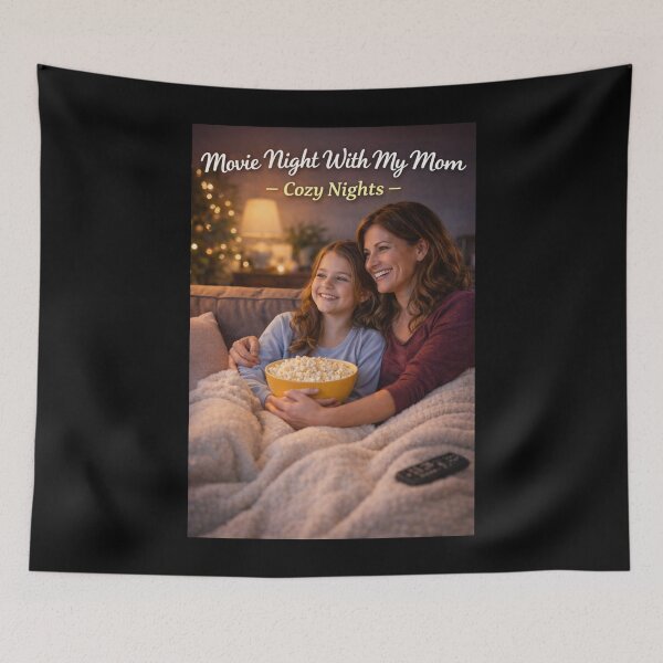 Item preview, Movie Night With My Mom Shirt, Cozy Mom Gift, Mother Daughter Movie Tee, Family Movie Night Shirt, Cozy Nights Shirt designed and sold by TKOprintdesigns.
