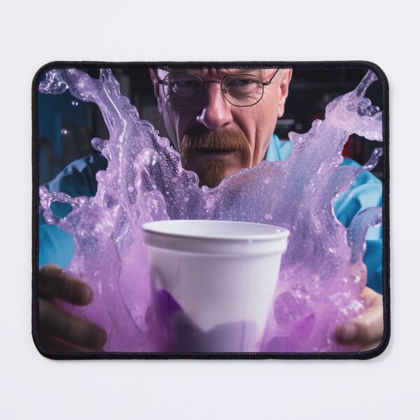 Item preview, Walter White Purple Liquid Purple Drink Cinematic Art designed and sold by WockWave.
