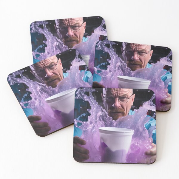 Item preview, Walter White Purple Liquid Purple Drink Cinematic Art designed and sold by WockWave.