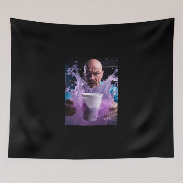 Item preview, Walter White Purple Liquid Purple Drink Cinematic Art designed and sold by WockWave.