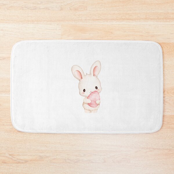 Item preview, Watercolor Easter Bunny with Pastel Eggs - Adorable Spring Holiday Gift designed and sold by FuzionRaptor.