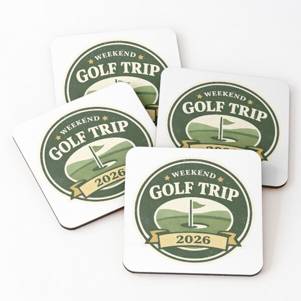 Item preview, Weekend Golf Trip 2026 Vintage Badge designed and sold by EastEndTownie.