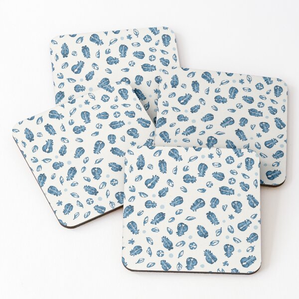 Item preview, Cornflower Bue White LinenAbstract Design Pattern designed and sold by burbankdesigns.