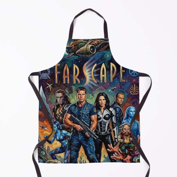 Item preview, The Crew of Moya: Intergalactic Oil Painting designed and sold by Art's Diner.