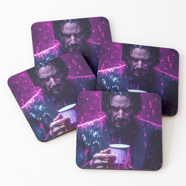 Item preview, John Wick Purple Drink Cinematic Art designed and sold by WockWave.