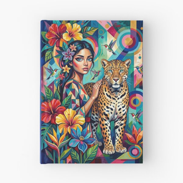 Item preview, A woman and a leopard. designed and sold by Natalia-Vlad.
