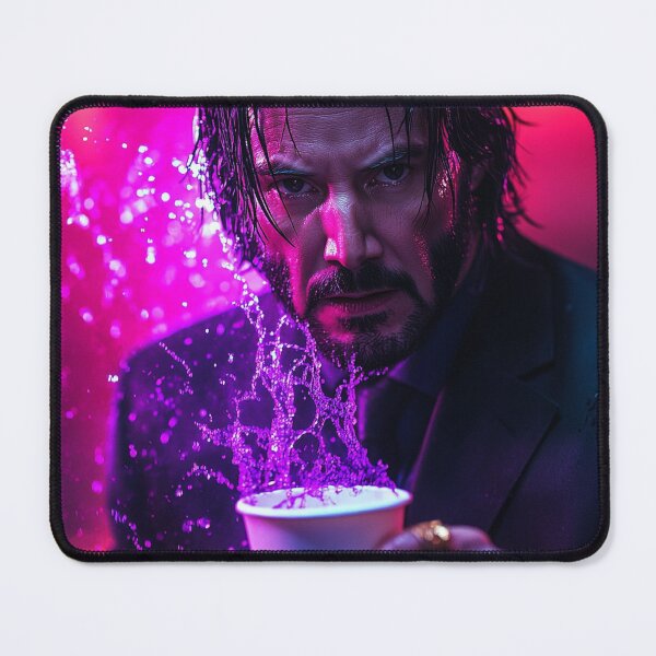 Item preview, John Wick Purple Lean Cinematic Art designed and sold by WockWave.