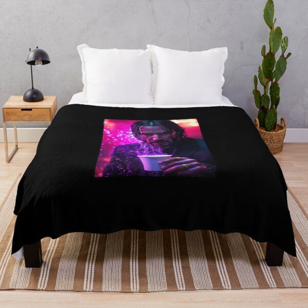 Item preview, John Wick Purple Lean Cinematic Art designed and sold by WockWave.