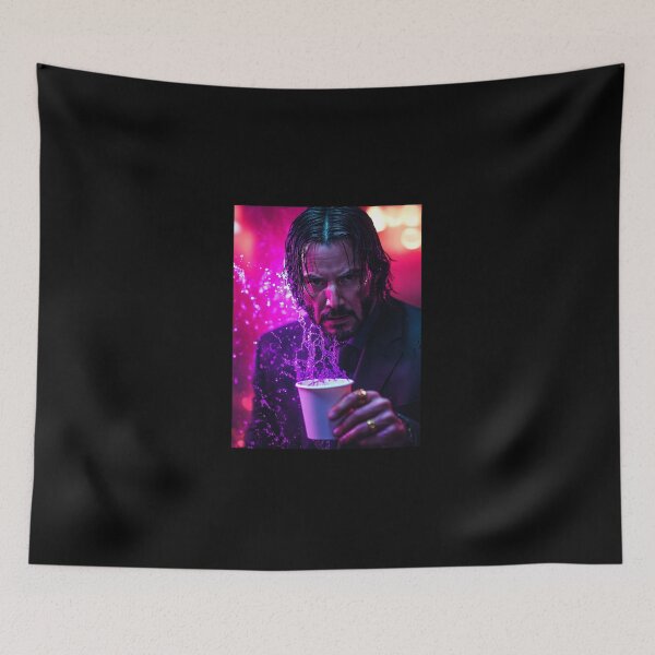 Item preview, John Wick Purple Lean Cinematic Art designed and sold by WockWave.