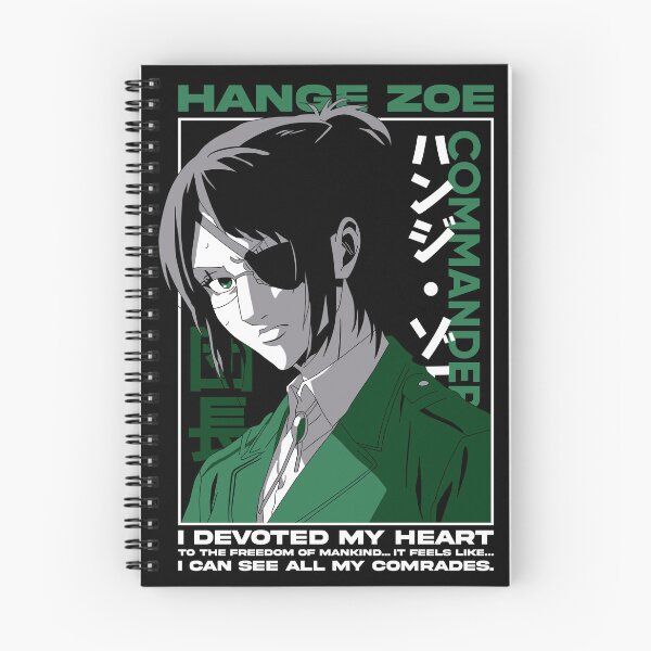 Item preview, Hange attack of titan designed and sold by tonelii.