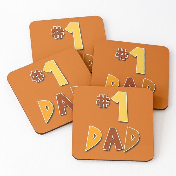 Item preview, Number One Dad Orange designed and sold by Normbot2000.