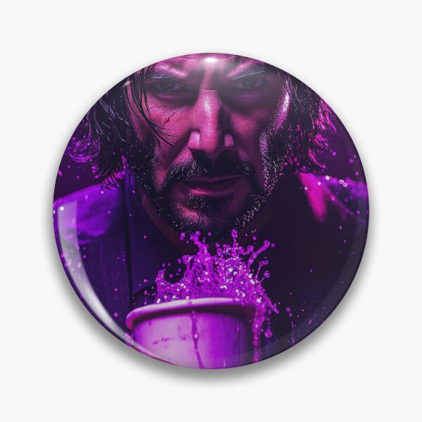 Item preview, John Wick Purple Splash Pop Art designed and sold by WockWave.