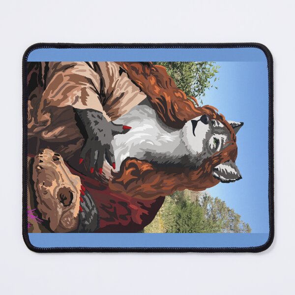 Item preview, Wolf Woman with Skull designed and sold by KlakkDrawsStuff.