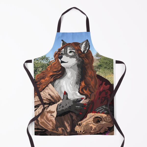 Item preview, Wolf Woman with Skull designed and sold by KlakkDrawsStuff.