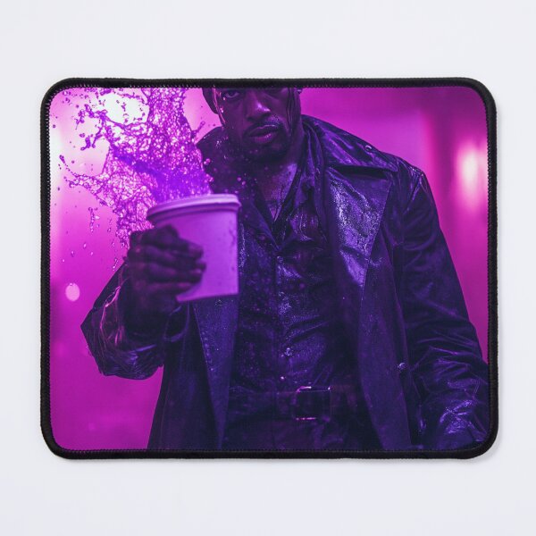 Item preview, Omar Little Purple Drink Cinematic Art designed and sold by WockWave.