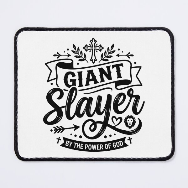 Item preview, GIANT Slayer BY THE POWER OF GOD designed and sold by Faithloveshop.