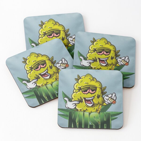 Item preview, KUSH- Animated Weed Bud Streetwear Design  designed and sold by digitalbob60.