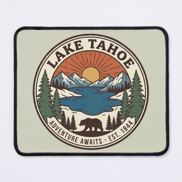Item preview, Lake Tahoe California Nevada Vintage Sunset Sand Harbor designed and sold by Milasneeze.