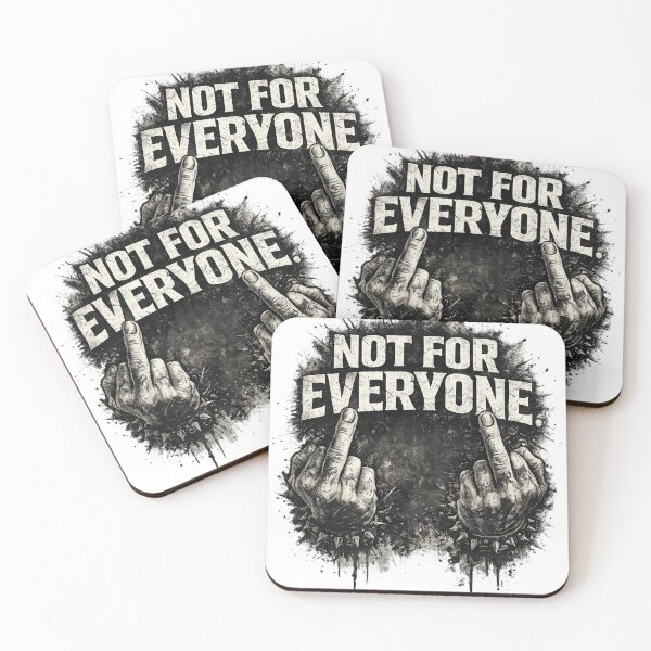 Item preview, Not For Everyone Graphic T-Shirt designed and sold by CULTWEAR SOCIETY.