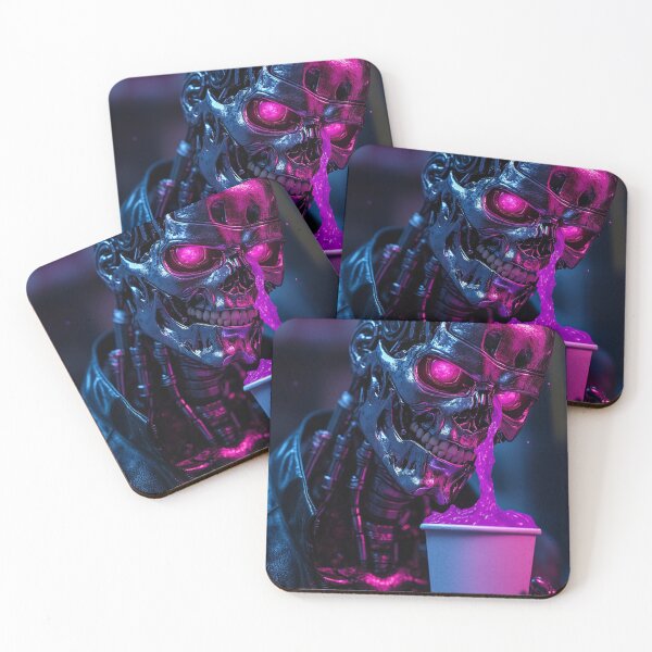 Item preview, Terminator Purple Splash Pop Art designed and sold by WockWave.